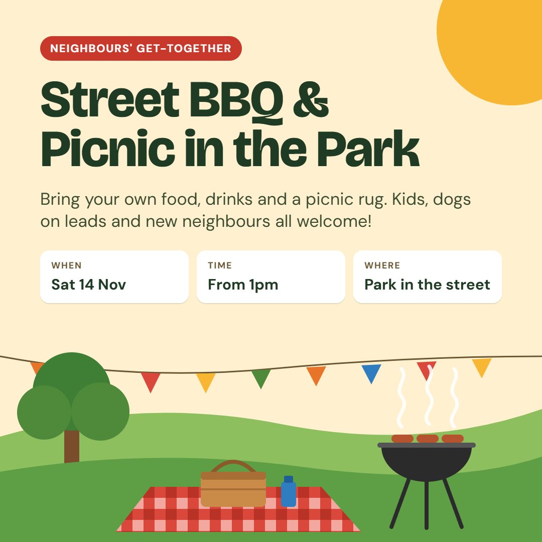 🍔🌭 Street BBQ & Picnic in the Park! 🧺☀️
